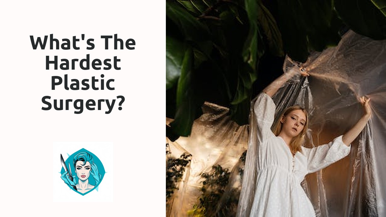 What's the hardest plastic surgery?