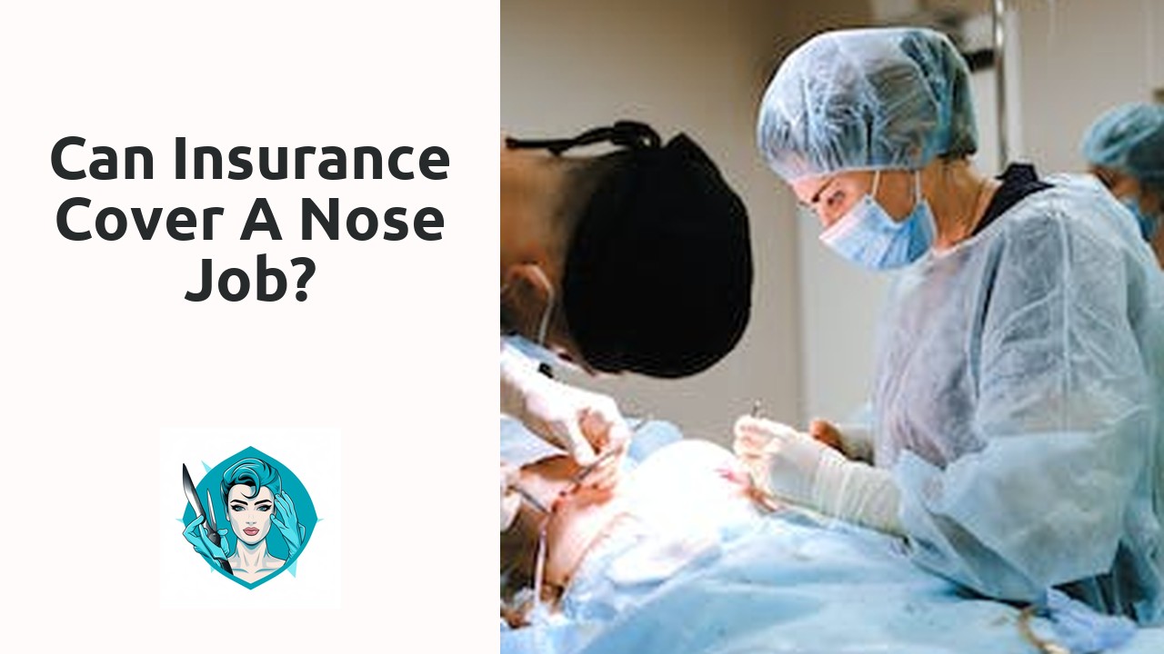 Can insurance cover a nose job?