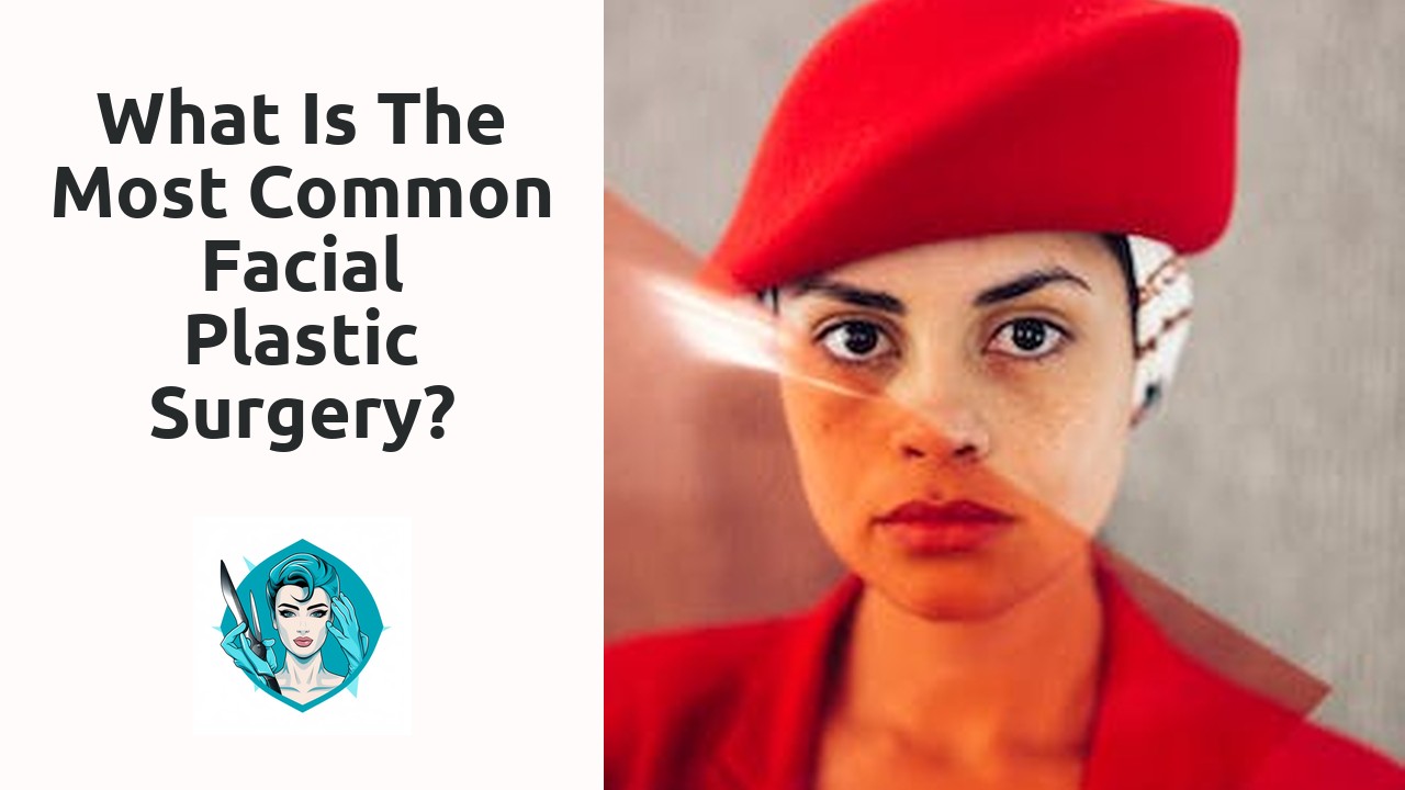 What is the most common facial plastic surgery?