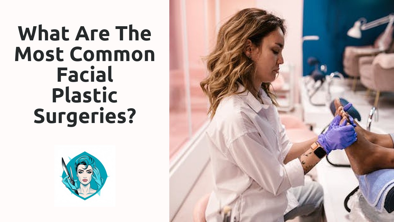What are the most common facial plastic surgeries?