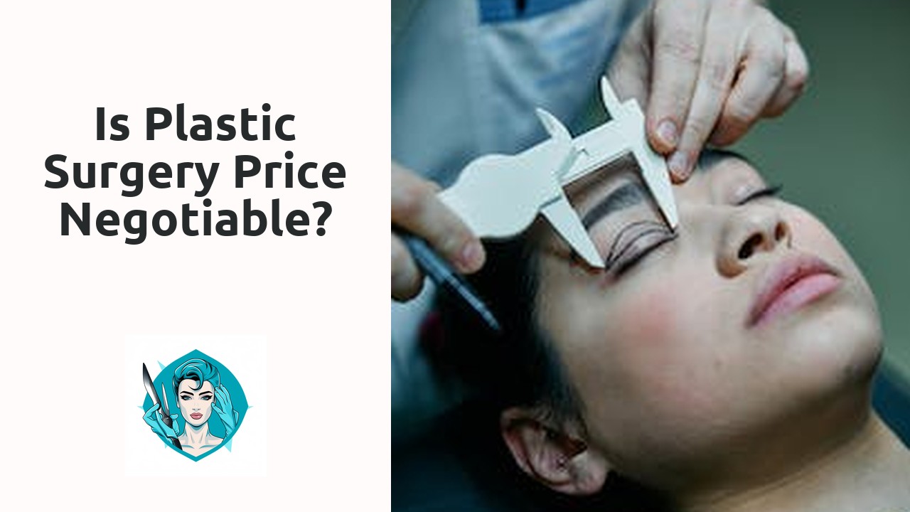 Is plastic surgery price negotiable?